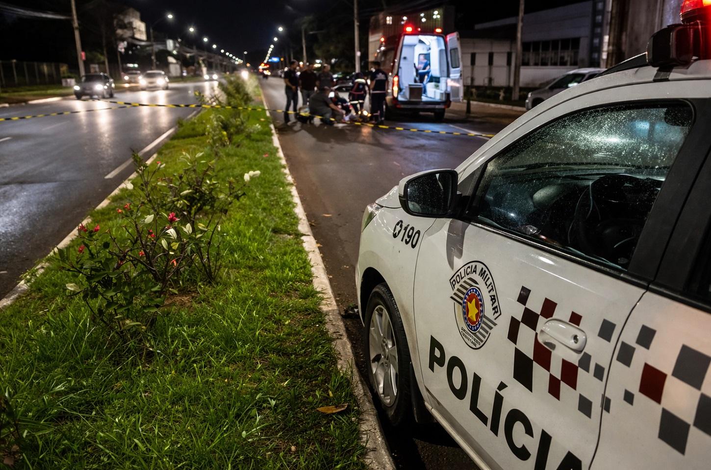 JOVEM DE 19 ANOS FICA EM ESTADO GRAVÍSSIMO APÓS ATROPELAMENTO EM LIMEIRA SP