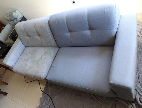 SOFA - MEIO SUJO MEIO LIMPO