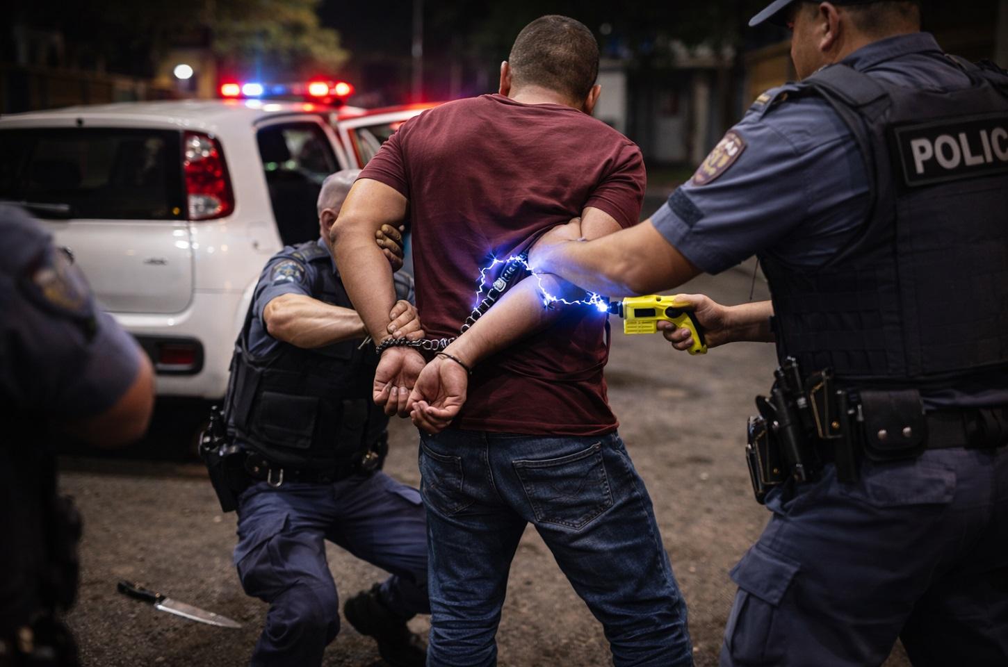 VIOLÊNCIA DOMÉSTICA TERMINA COM PRISÃO APÓS RESISTÊNCIA E DESACATO EM ARARAS SP