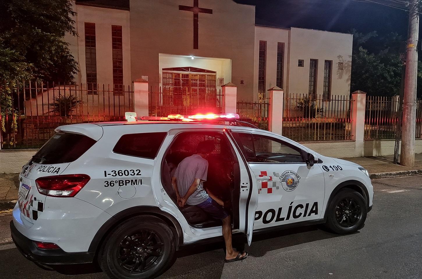 ARARAS SP; PROCURADO PELA JUSTIÇA É CAPTURADO PELA POLÍCIA MILITAR NO JD. ALVORADA