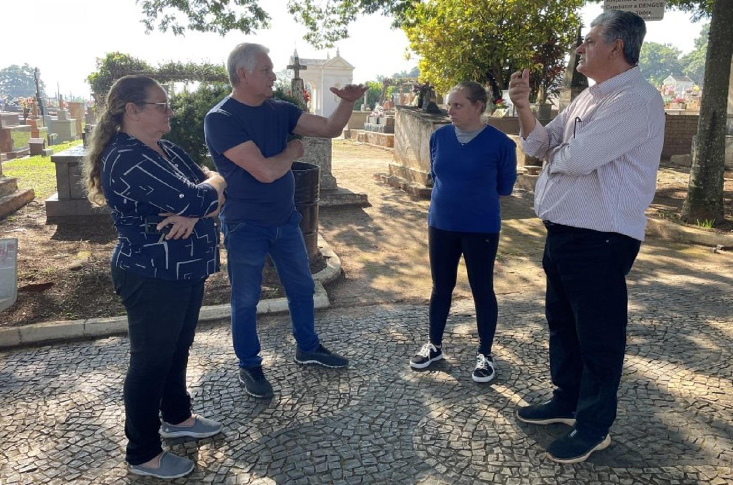 Empresa inicia estudos para licenciamento do Cemitério Municipal