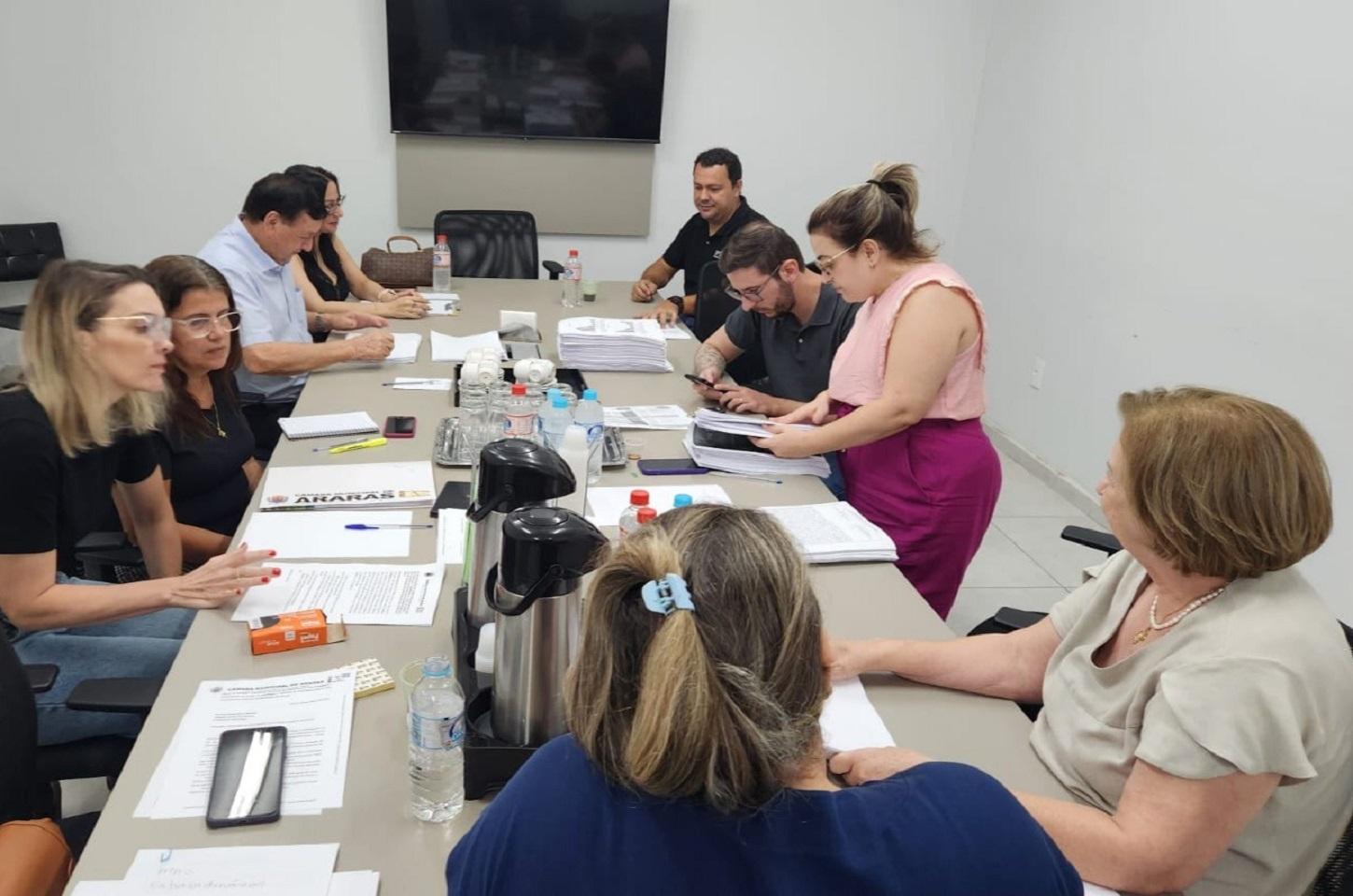 Integrantes de CEI da Araprev se reúnem na Câmara