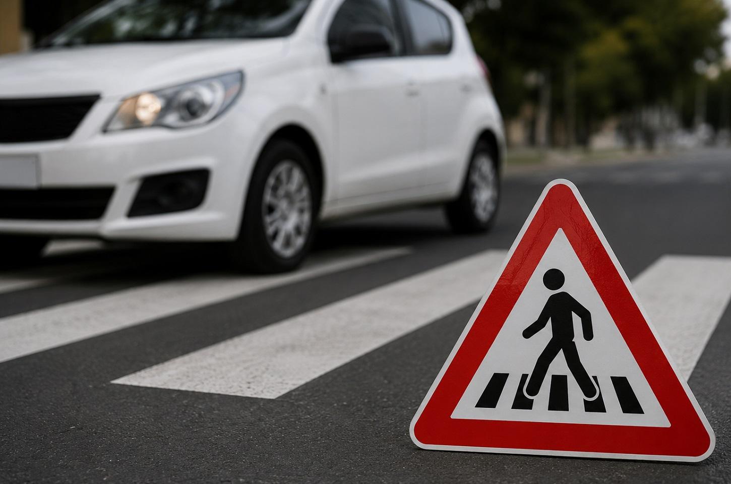 Mulher é atropelada na faixa de pedestres em cruzamento de Araras