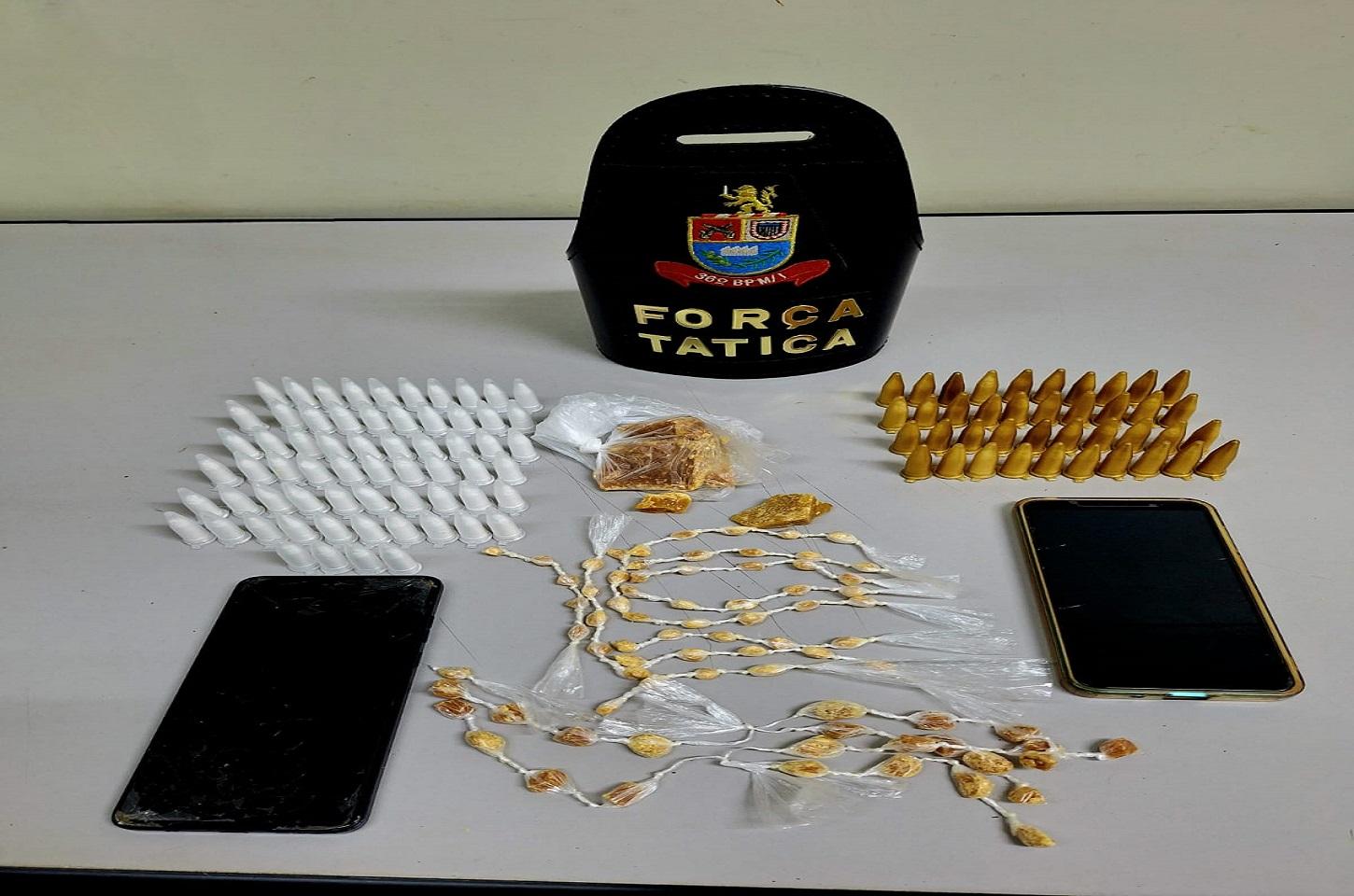 Polícia Militar prende casal por tráfico de drogas no José Ometto II em Araras SP