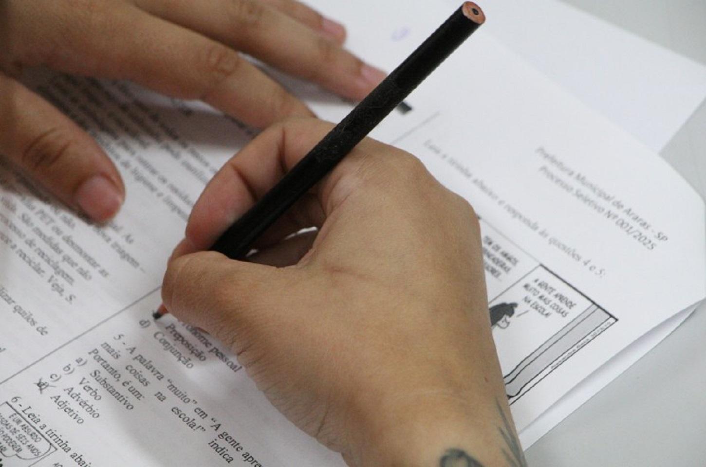 Prova do processo seletivo de estágio acontece no domingo