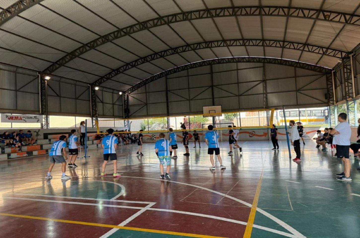 Segunda etapa do JEMA 2026 começou com vôlei e câmbio