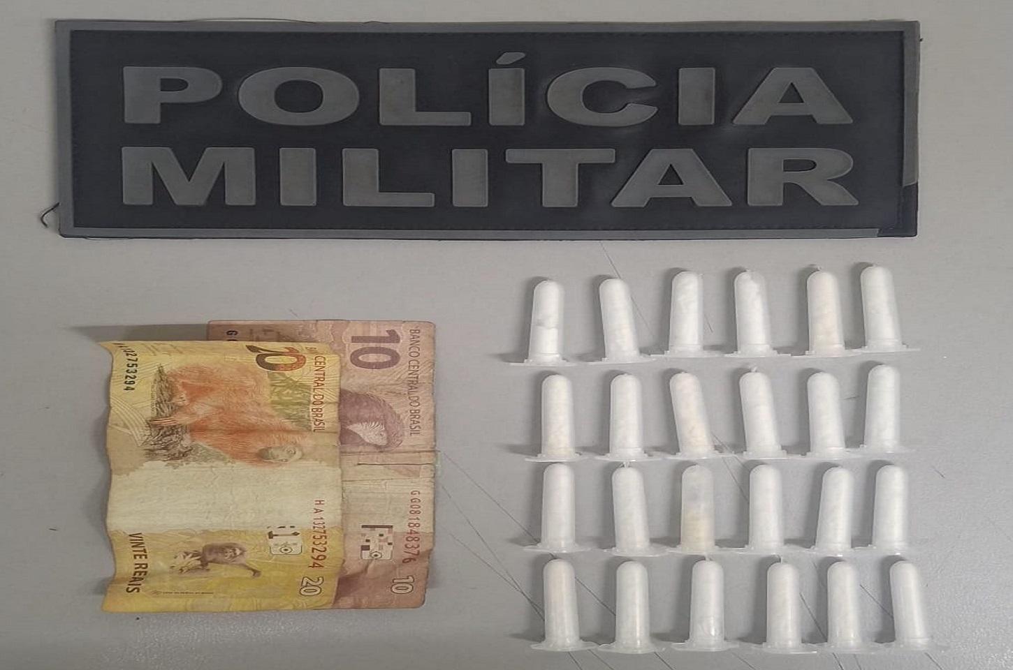 Suspeito é detido por tráfico de drogas durante Operação Impacto em Araras SP