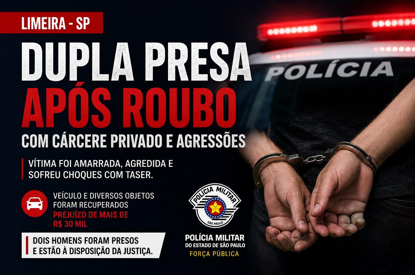 VÍDEO; HOMEM TEM CASA ROUBADA É AGREDIDO E LADRÕES ACABAM PRESO PELA POLÍCIA MILITAR EM LIMEIRA SP