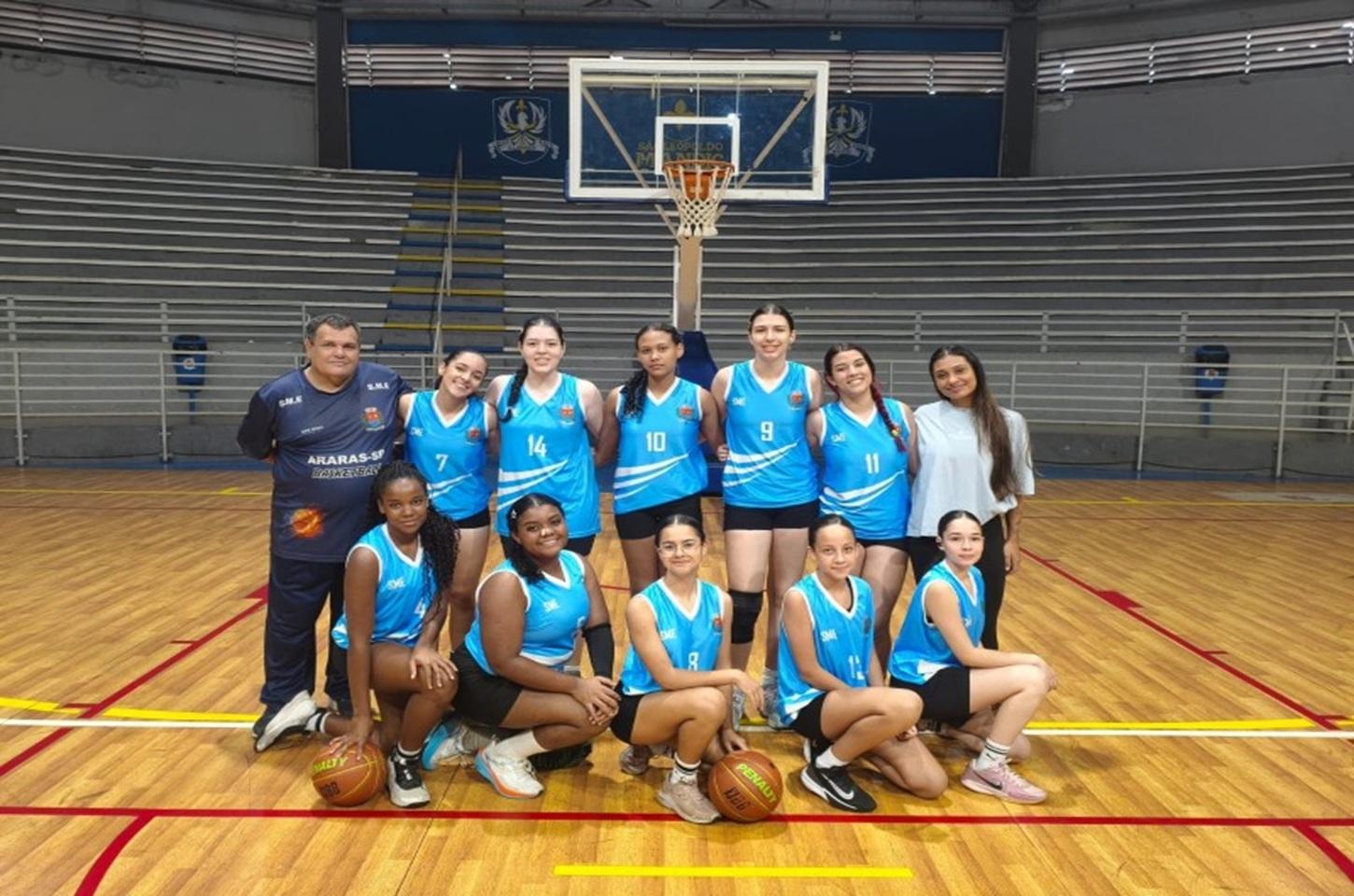 Basquete sub 17 vence na Liga Metropolitana