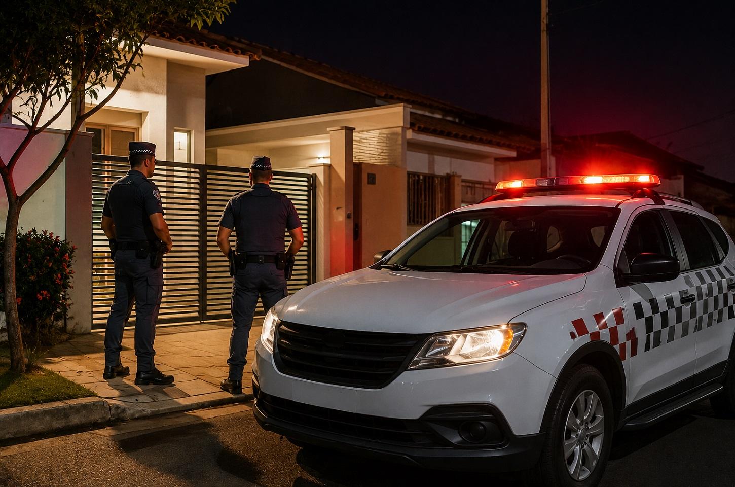 Homem é detido por violência doméstica, invasão de domicílio e resistência em Araras
