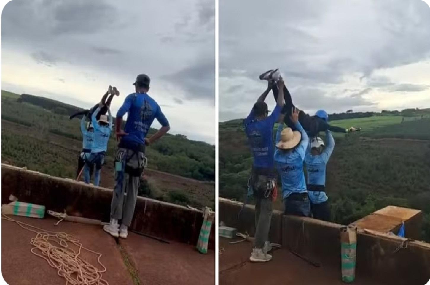Mulher morre após ser jogada sem cordas durante salto de rope jump  em Limeira SP