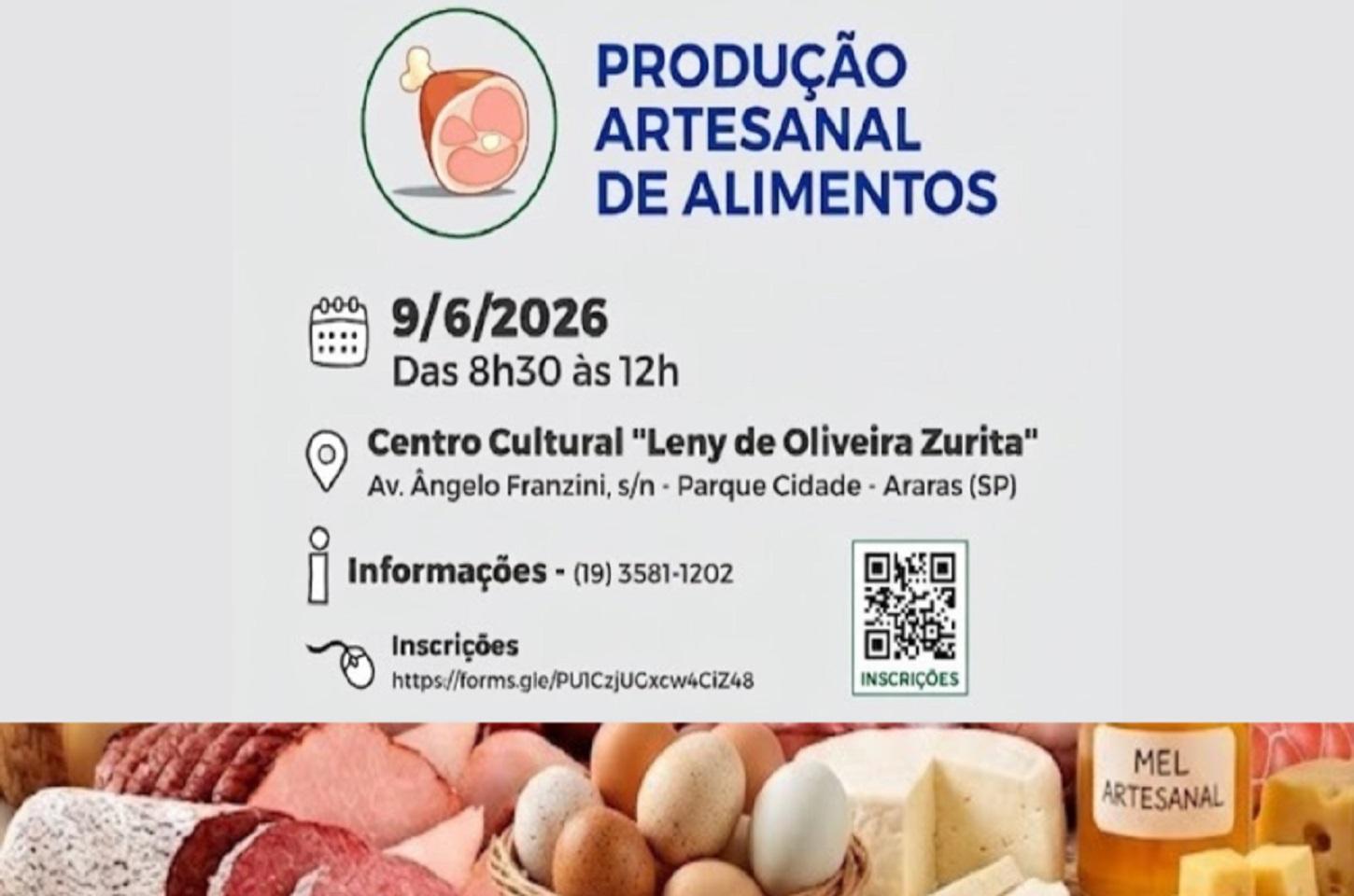 Prefeitura realiza encontro sobre produção artesanal de alimentos