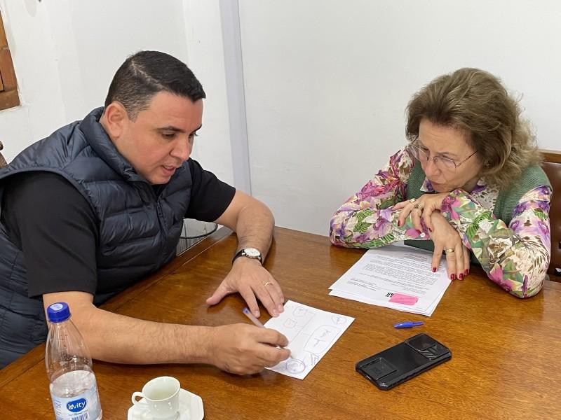 Prefeitura recebeu o coordenador estadual da Juventude, Juliano Borges