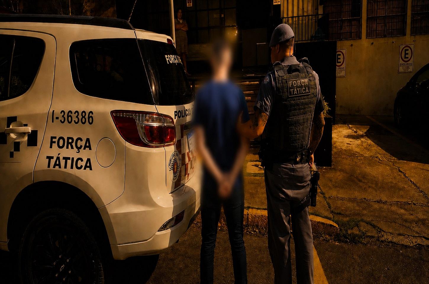 Adolescente com mandado judicial é apreendido após voltar do trabalho em Pirassununga SP