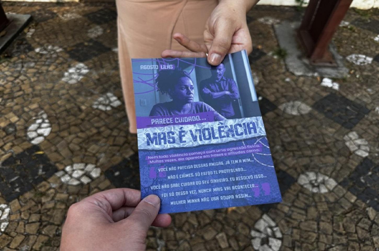Agosto Lilás: blitz de trânsito educativa será nesta sexta-feira