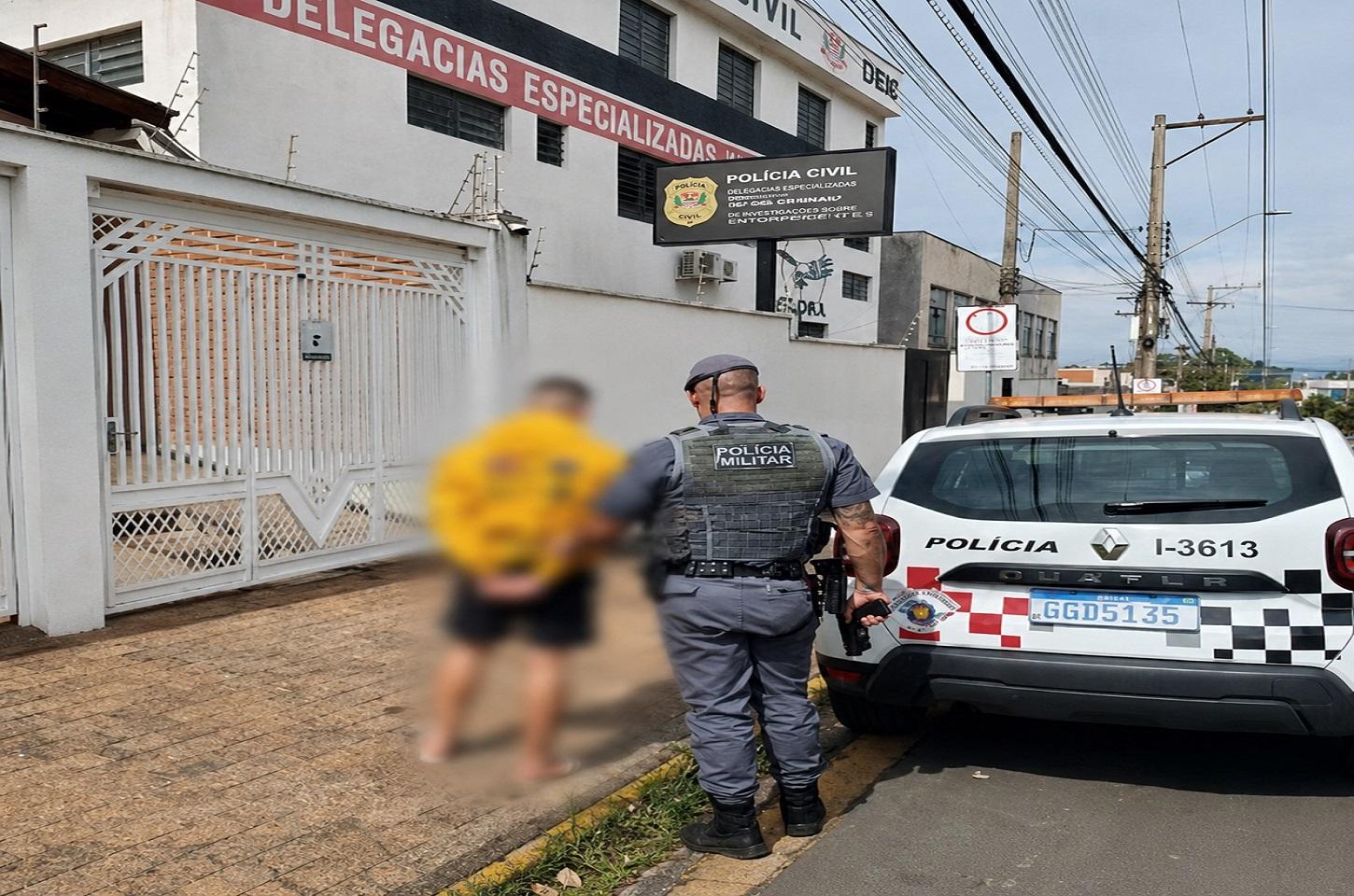 Homem procurado por extorsão é capturado no Jardim Vista Alegre, em Limeira SP
