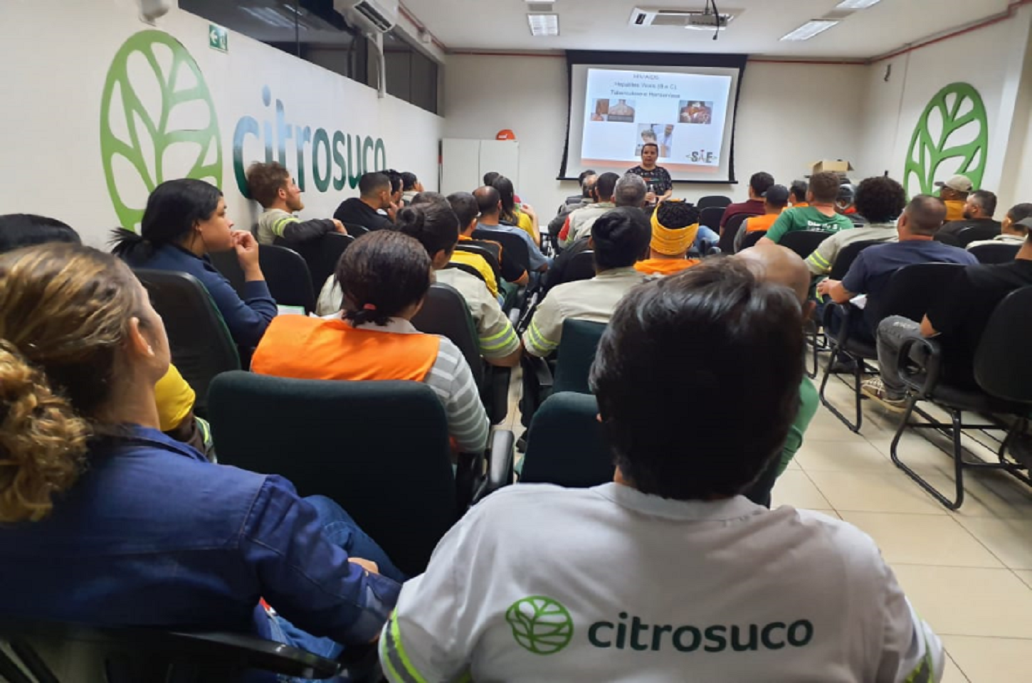 Saúde realiza palestra na SIPAT da Citrosuco