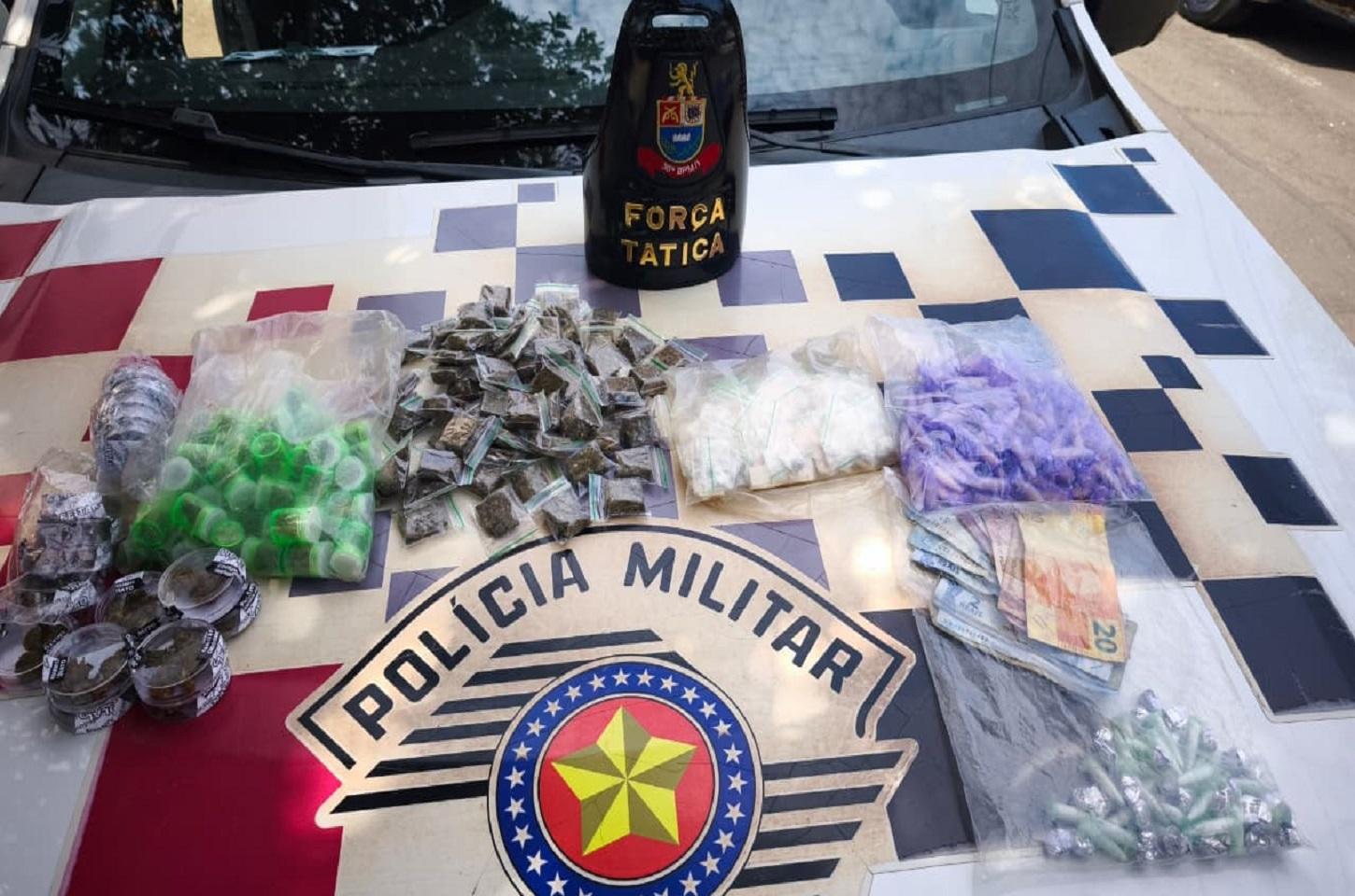 Três adolescentes são apreendidos com drogas durante ação policial em Limeira