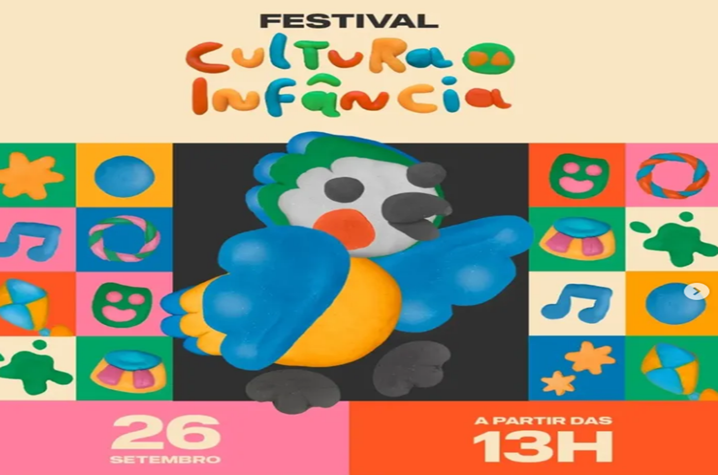Festival Cultura da Infância fecha programação de setembro
