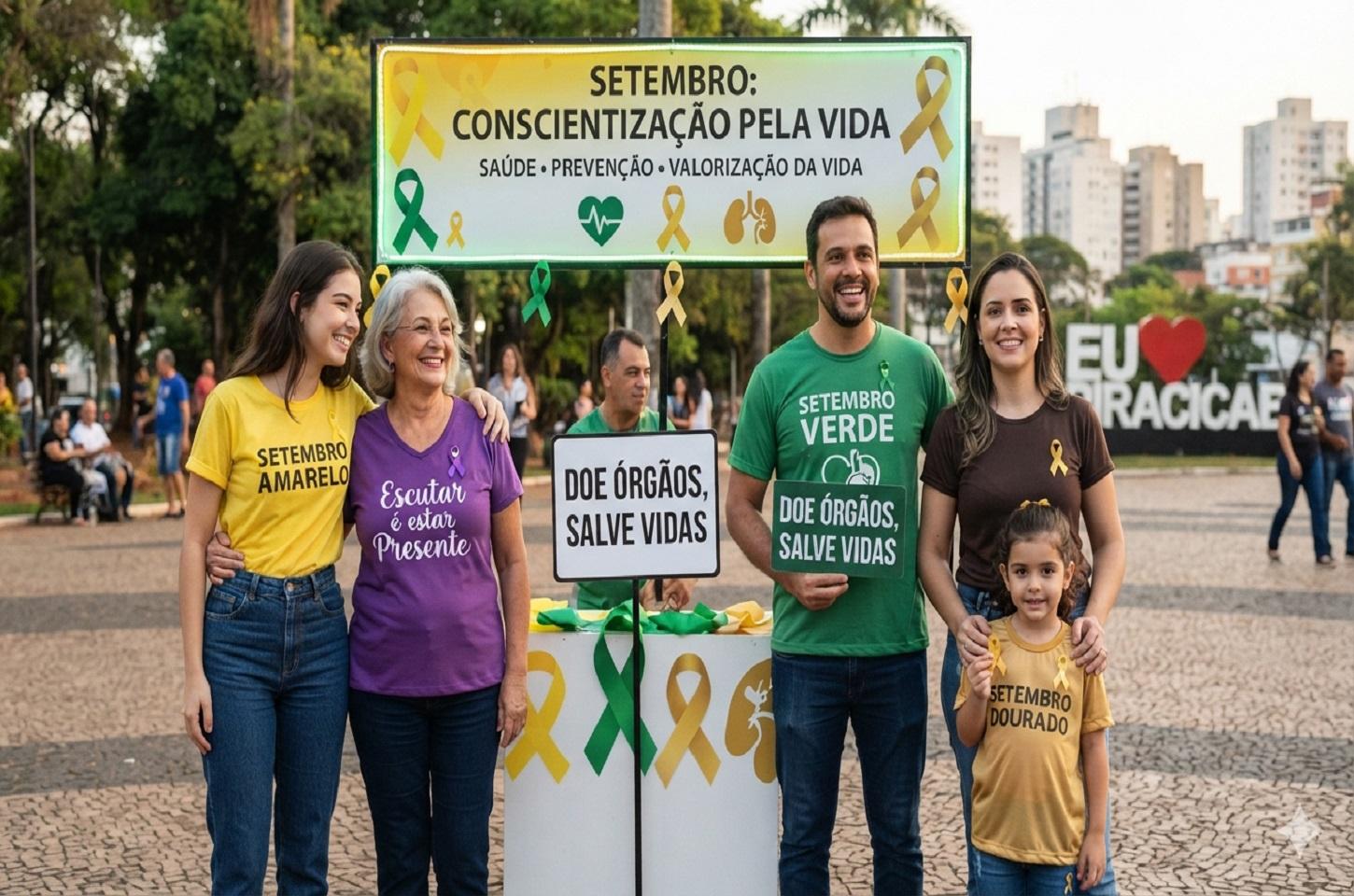 Setembro reúne campanhas de conscientização sobre saúde, prevenção e valorização da vida