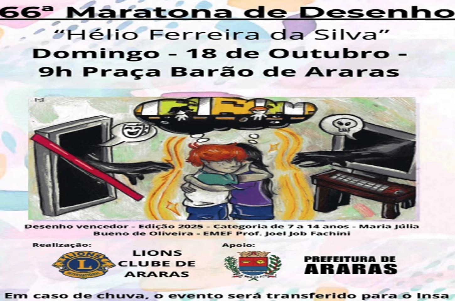 66ª Maratona de Desenho é destaque da programação cultural