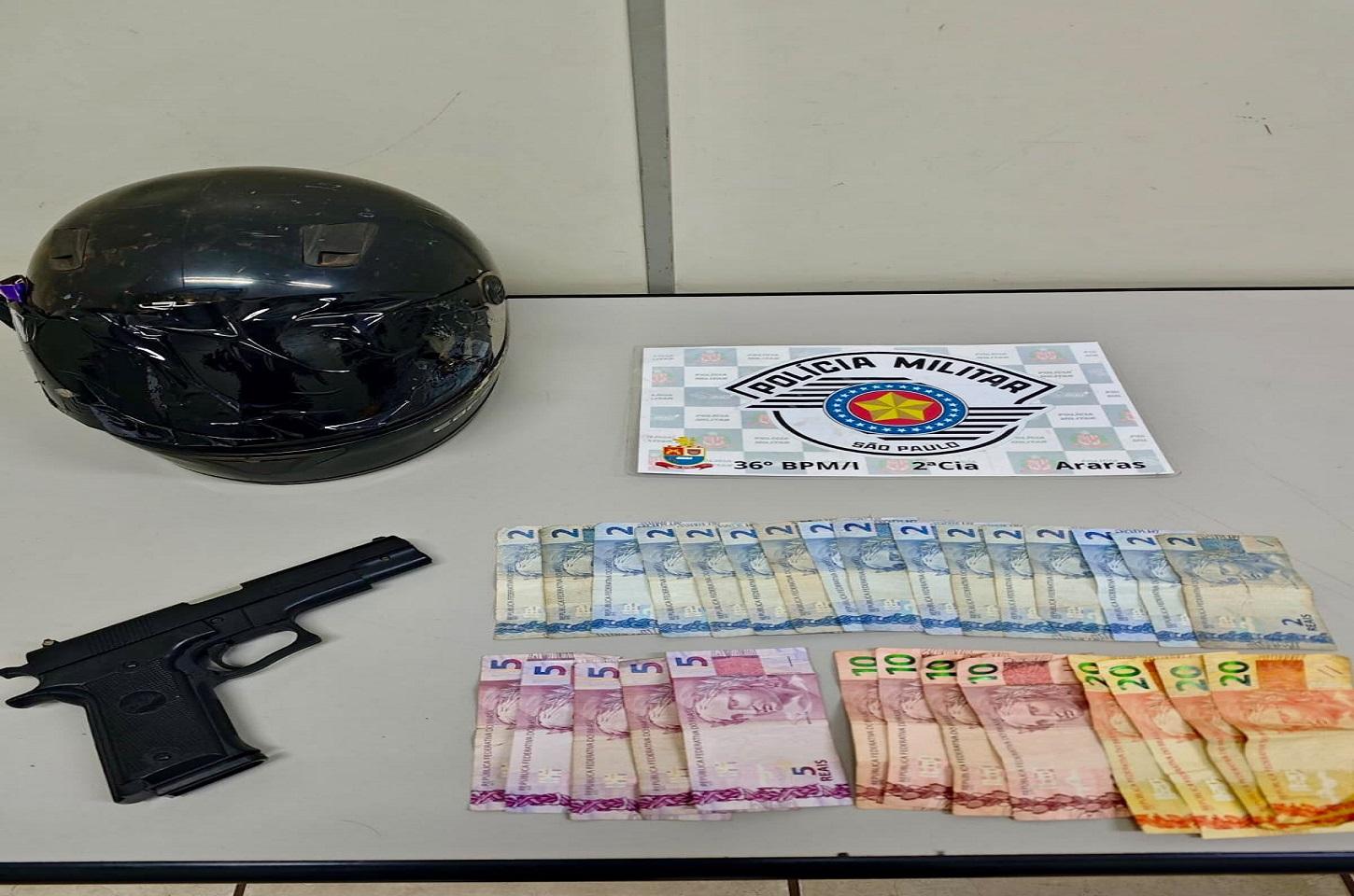 Homem é preso em Araras após tentar assaltar padaria e ser contido por moradores