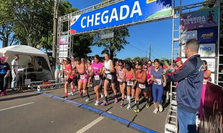 6ª Corrida do Batom reúne mais de 600 atletas em Araras