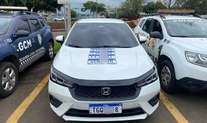 Ação policial em Araras termina com quatro presos após perseguição e recuperação de bens