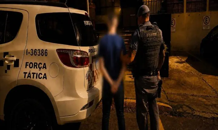 Adolescente com mandado judicial é apreendido após voltar do trabalho em Pirassununga SP