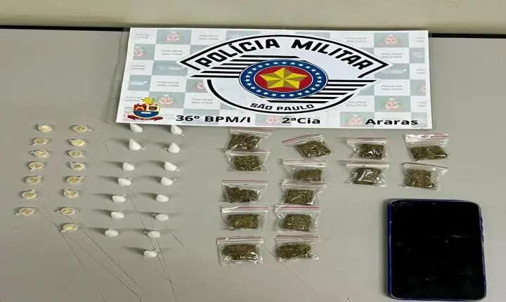 Adolescente é apreendido por ato infracional análogo ao tráfico de drogas durante a Operação Impacto em Araras