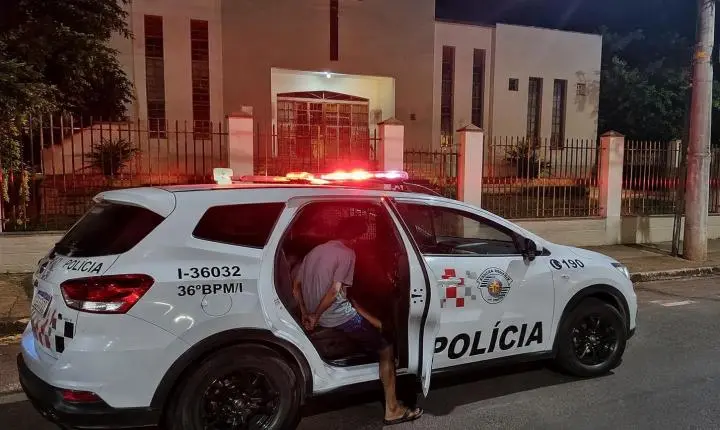 ARARAS SP; PROCURADO PELA JUSTIÇA É CAPTURADO PELA POLÍCIA MILITAR NO JD. ALVORADA