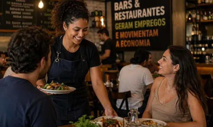 Bares e restaurantes de Araras, Leme, Limeira e Rio Claro criaram 44 novos empregos em março, segundo o Caged