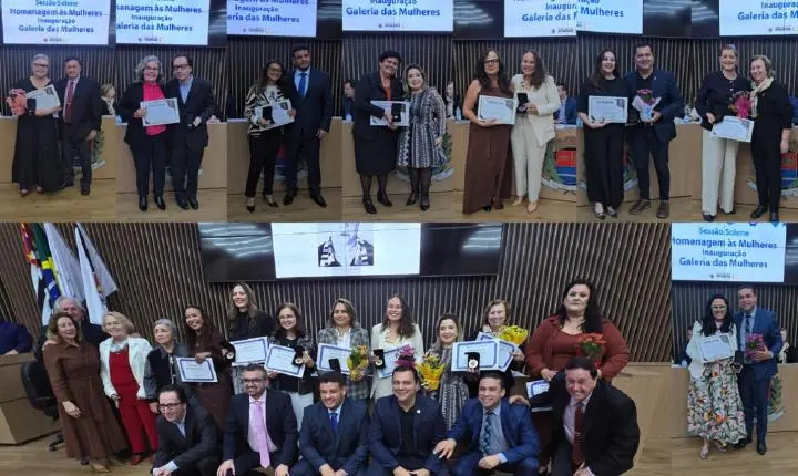 Câmara de Araras realiza sessão solene em homenagem às mulheres