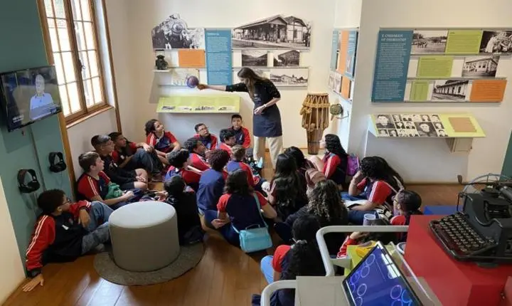 Com nova proposta pedagógica, Casa da Memória recebe alunos da Emef Leonaldo Zornoff