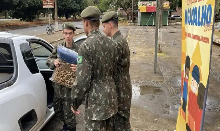 Dia D da Campanha do Agasalho arrecada mais de meia tonelada