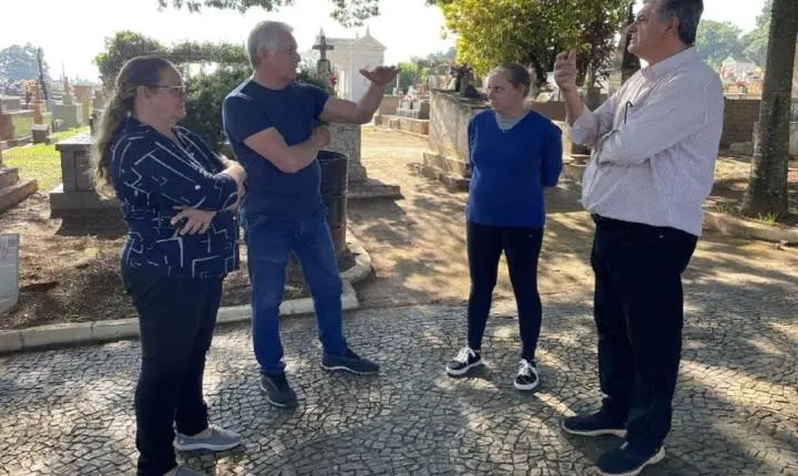 Empresa inicia estudos para licenciamento do Cemitério Municipal