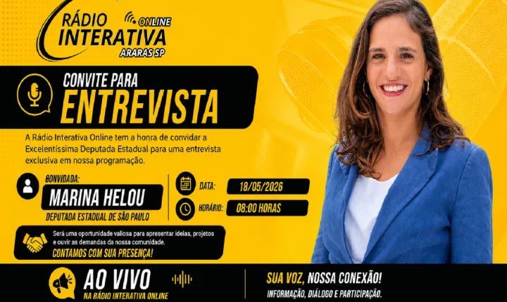 ENTREVISTA ESPECIAL - DEPUTADA ESTADUAL MARINA HELOU - 18/05/2026 