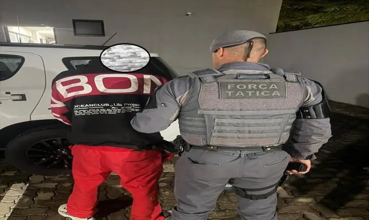 FORAGIDO DA JUSTIÇA É PRESO APÓS FUGA PELAS RUAS E TENTATIVA DE ESCONDERIJO EM LEME SP