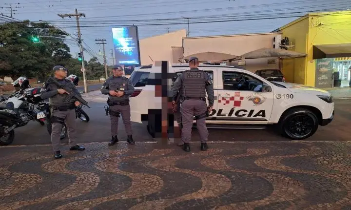 FORÇA TÁTICA CAPTURA PROCURADO POR ROUBO DURANTE OPERAÇÃO ADAGA XV EM ARARAS SP