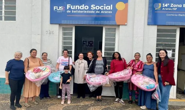 Fuss realiza mais uma entrega do Enxoval Solidário