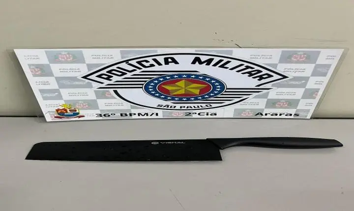 Homem é detido após denúncia de violência doméstica no Parque Tiradentes, em Araras SP