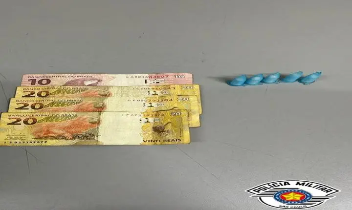 Homem é detido por tráfico de drogas durante Operação Impacto em Araras SP