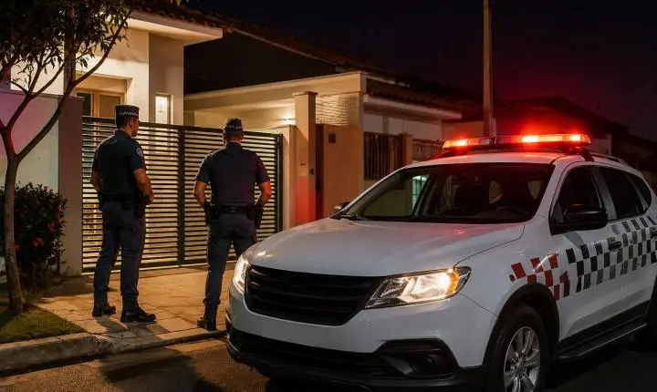 Homem é detido por violência doméstica, invasão de domicílio e resistência em Araras