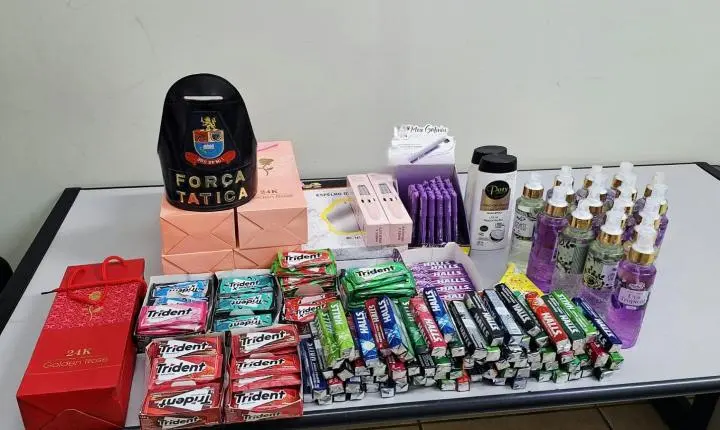 HOMEM É PRESO EM FLAGRANTE APÓS FURTO EM ESTABELECIMENTO COMERCIAL EM ARARAS SP