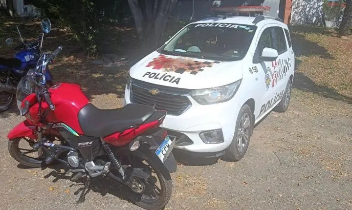 Homem é preso por furto qualificado e adulteração de placa de moto em Limeira SP