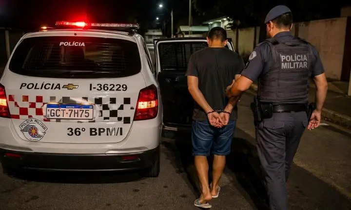 Homem procurado pela Justiça é localizado durante patrulhamento no Jardim José Ometto, em Araras