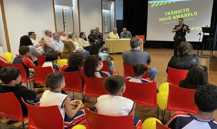 Maio Amarelo: campanha da prefeitura reforça o respeito às leis de trânsito