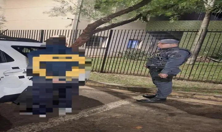 Polícia Militar captura condenado durante patrulhamento no Jardim Buzolin, em Araras