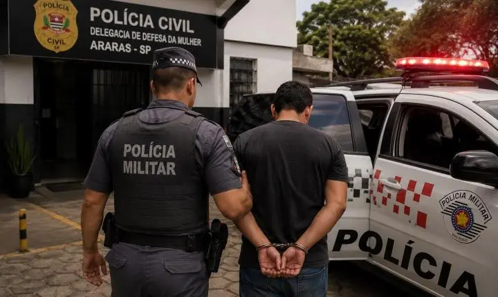 Polícia Militar prende homem em flagrante por violência doméstica durante Operação Impacto em Araras