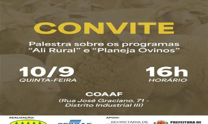 Prefeitura apoia evento de capacitação para produtores rurais